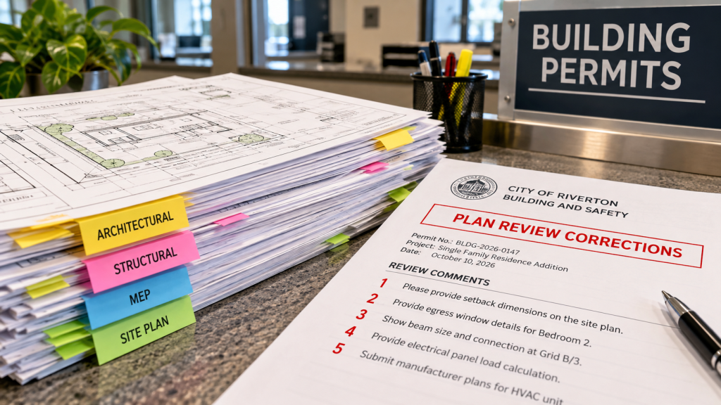 What Happens When the City Sends Permit Corrections?
