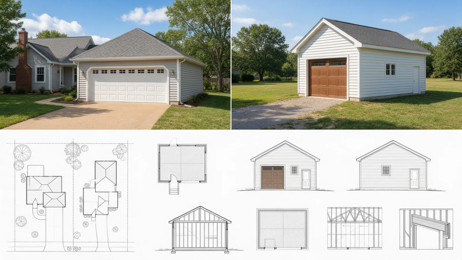 Garage Plans permit drawing context