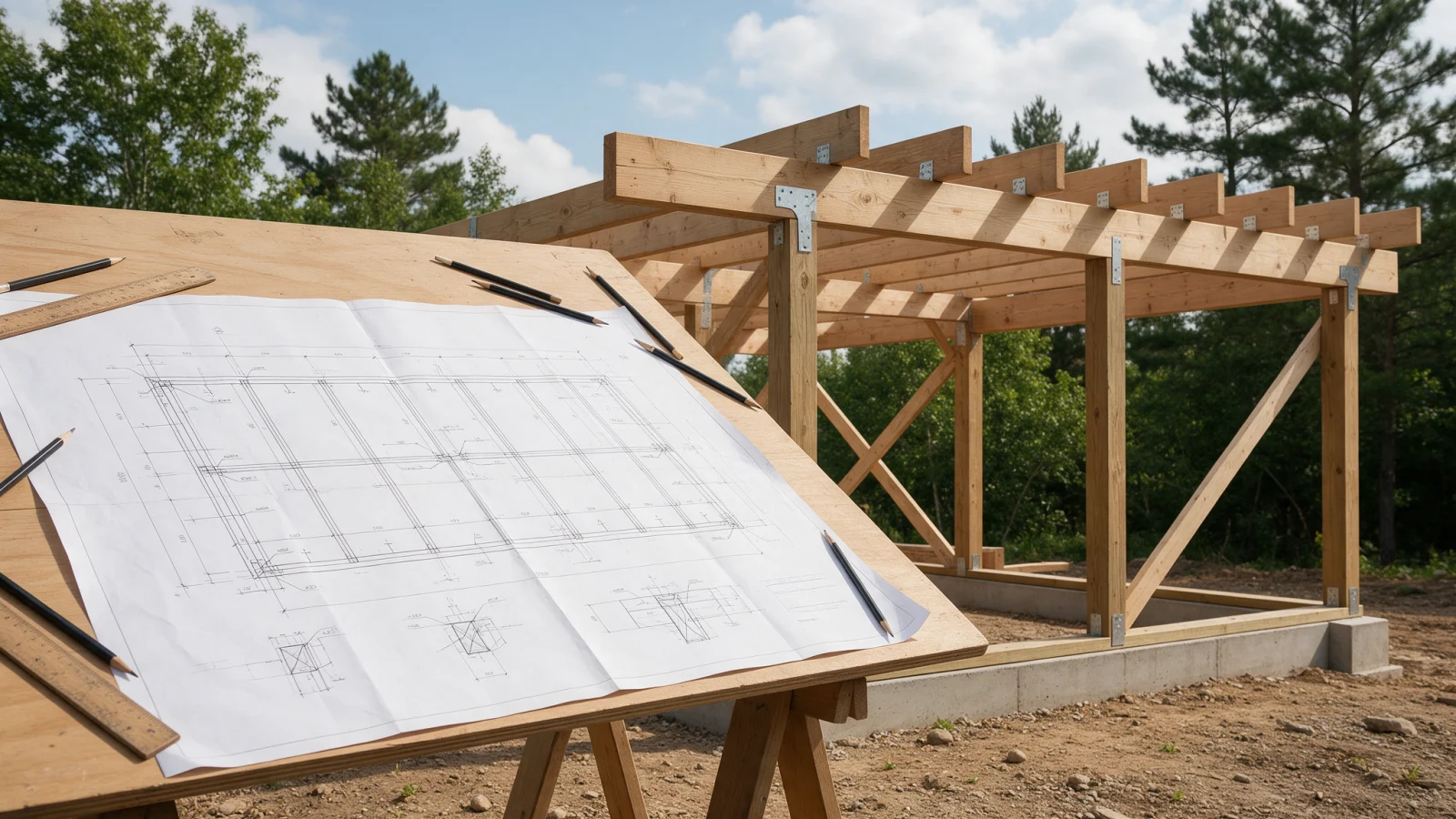 Structural Plans for Foundations, Framing & Permit Review permit drawing service